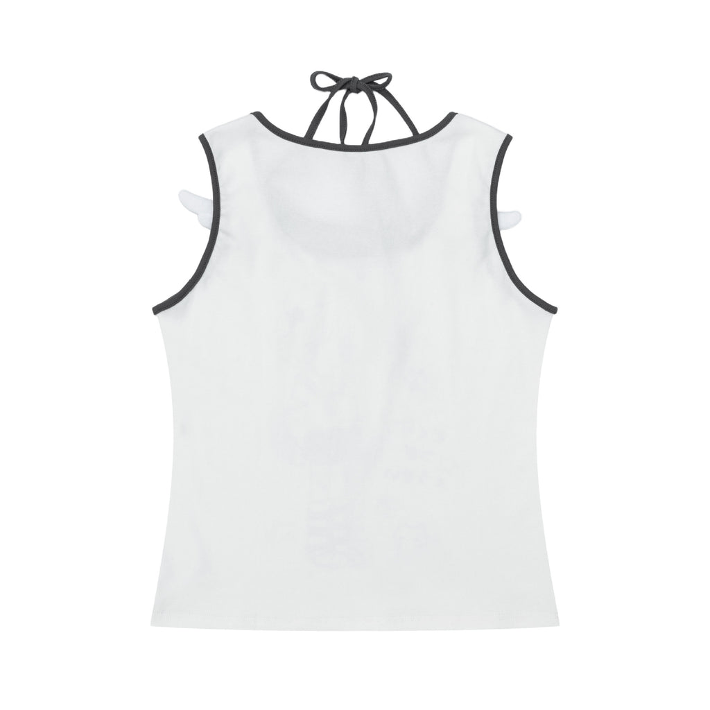 Anime Cartoon Neck Suspender Vest Female