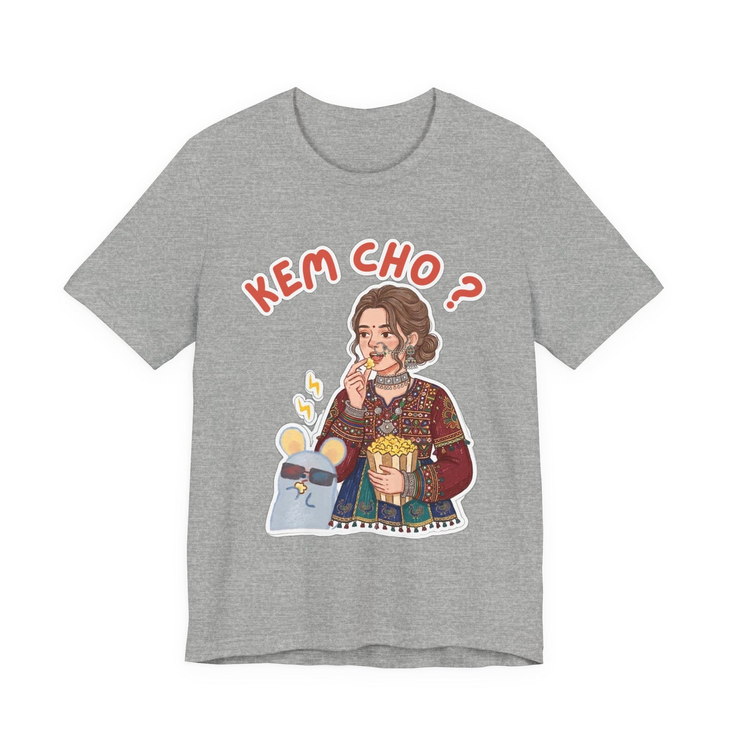 Kem Cho? Bollywood Snack-Lover Tee