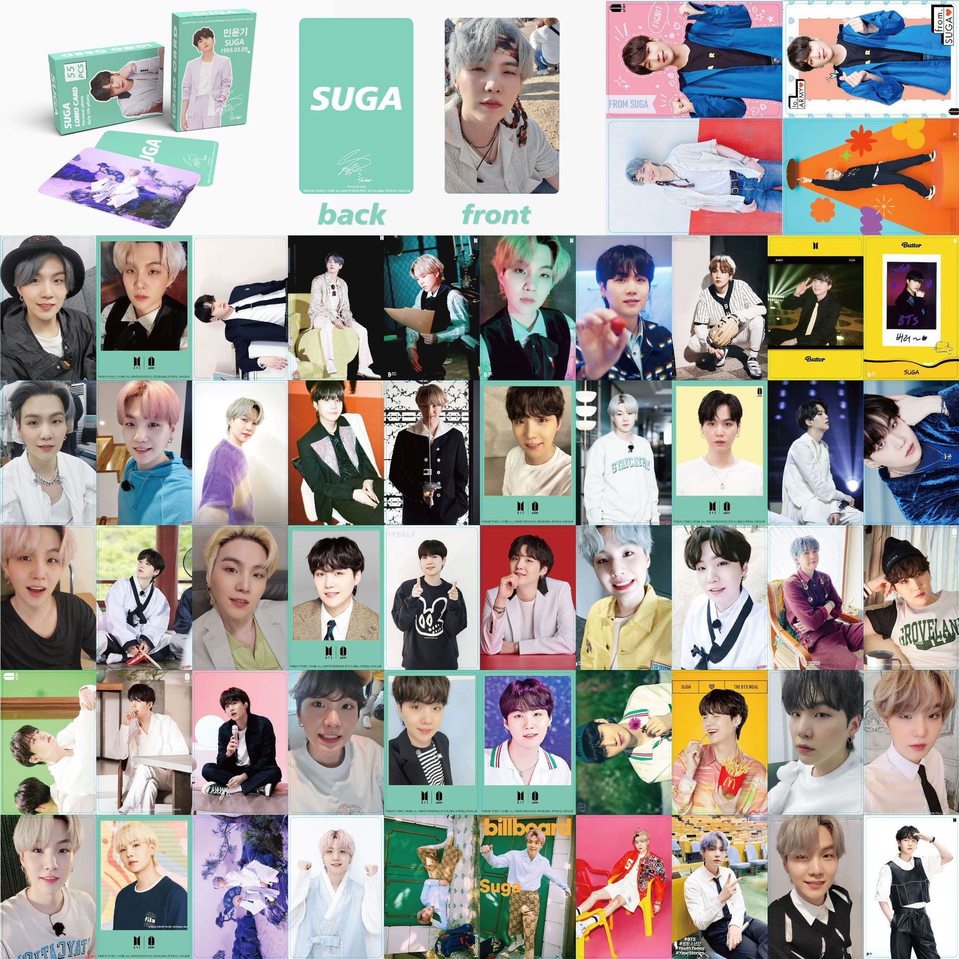 BTS lomo card Kim Taehyung V Park Jimin's collection of small card Tian Zhengguo personal postcards