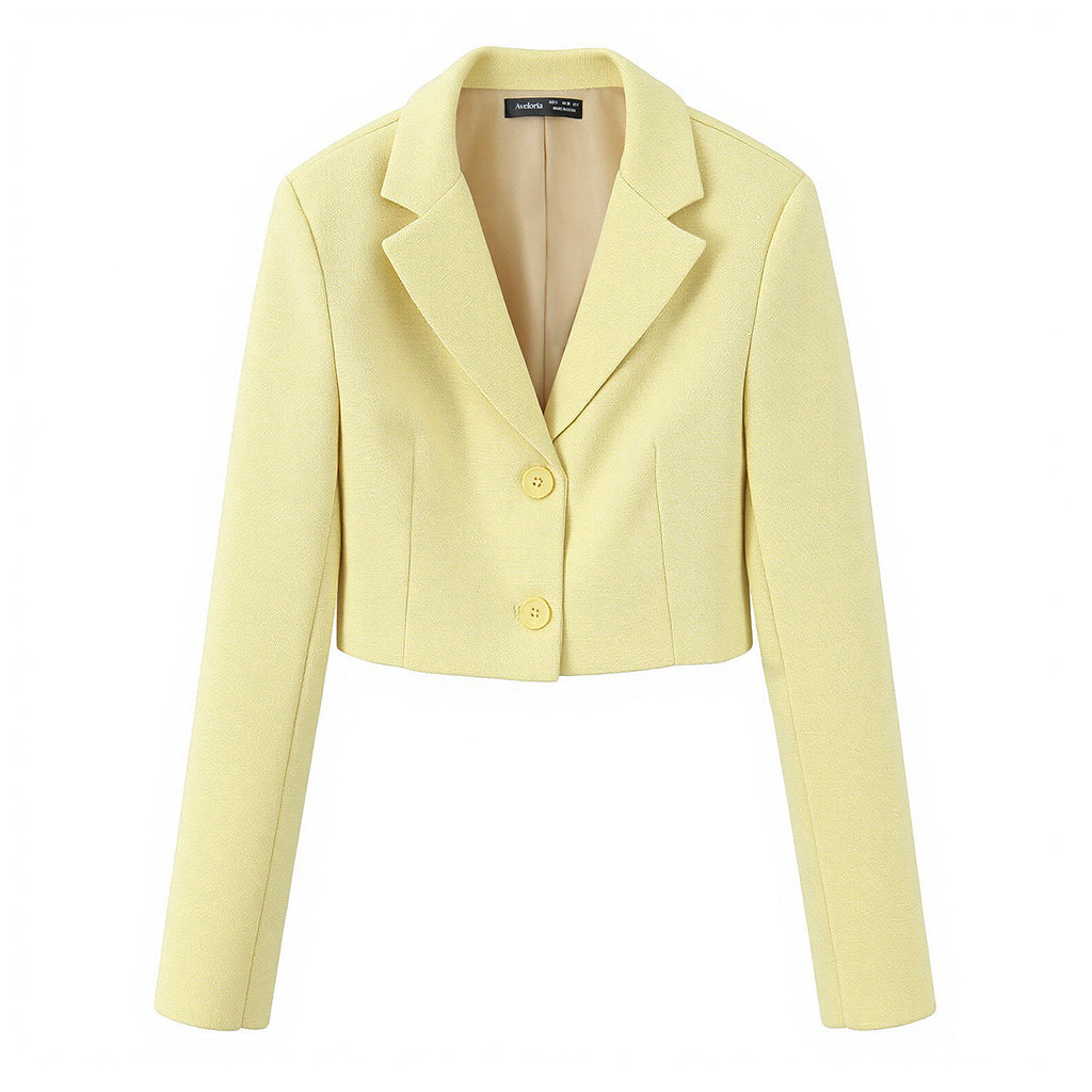 Casual Versatile Short-Sleeved Suit Jacket