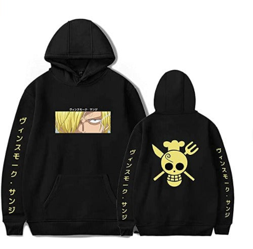 One Piece, Sauron Anime plush loose hoodie, cross-border hoodie, anime hoodie