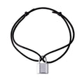 BTS Youth League Kim Taehyung With The Same Concentric Lock Black Adjustable Rope Bracelet Men And Women Bracelet Jewelry