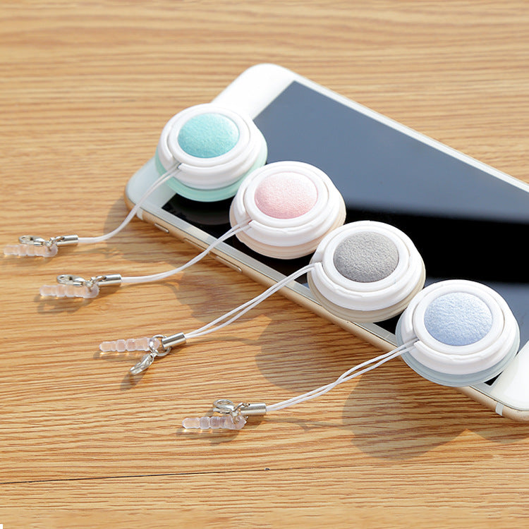 Caron Lingette Nettoyante pour Écran de Téléphone Portable Lingette Nettoyante pour Lentilles de Lunettes Chiffon Chamois Outils de Nettoyage d'Écran à Accrocher