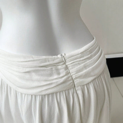 Low waist short skirt