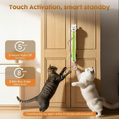 Jouet pour chat à corde volante et mouvement automatique