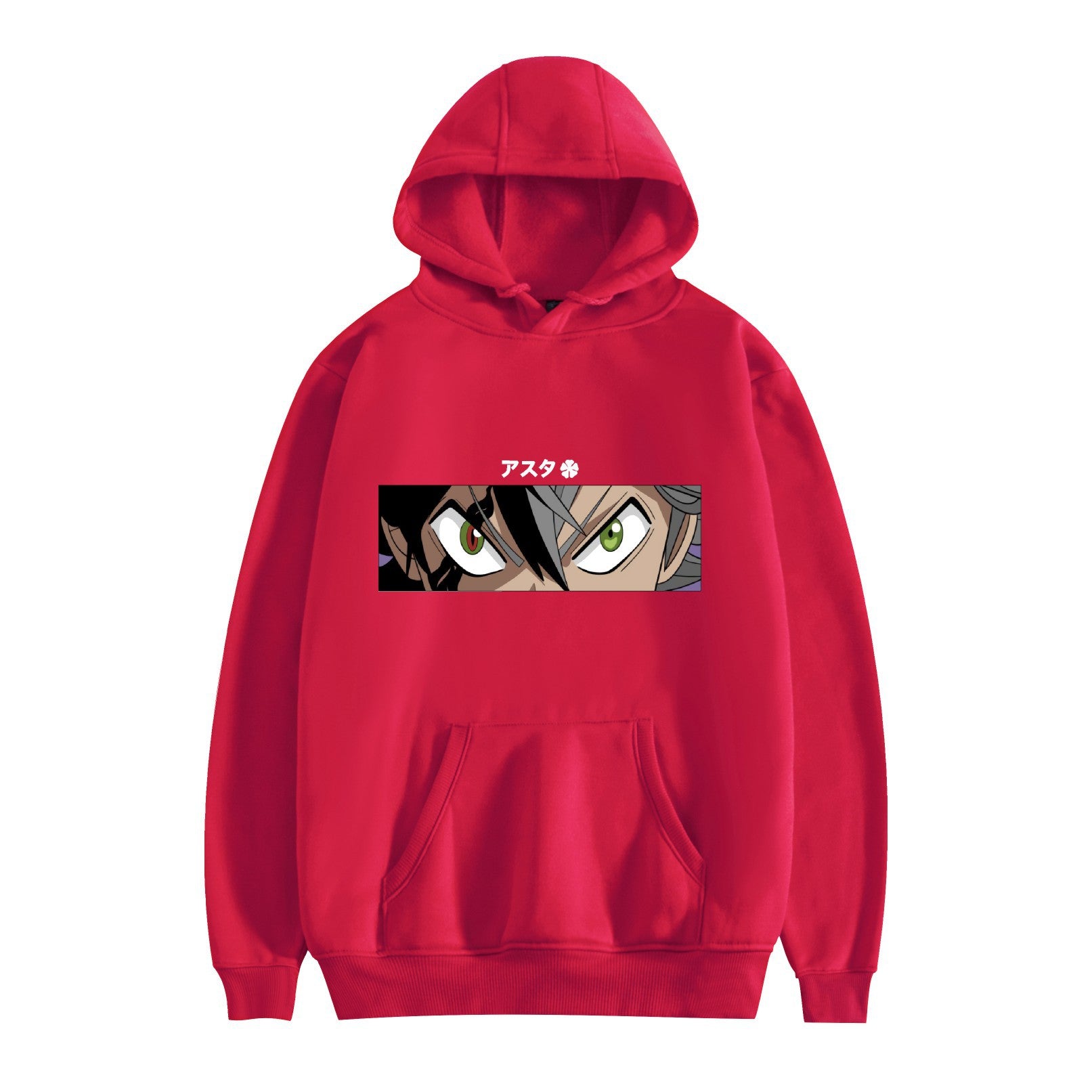 Black Clover Anime Cartoon Hooded Sweatshirt