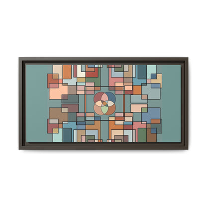 Matte Canvas, Framed (Multi-color)