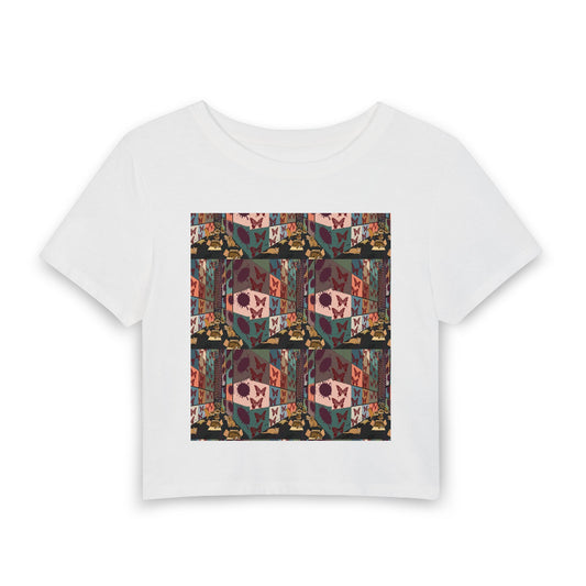 Boho Heart Patchwork Baby Tee