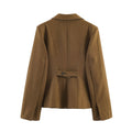 Commuting style casual blend suit jacket