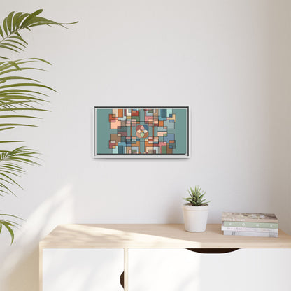 Matte Canvas, Framed (Multi-color)