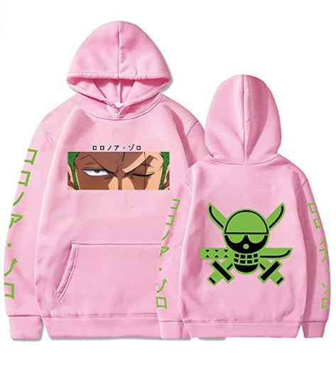One Piece, Sauron Anime plush loose hoodie, cross-border hoodie, anime hoodie