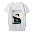 BTS New Album "Dynamite" Remix Teaser Photo Surrounding The Same Short-Sleeved T-Shirt for Women