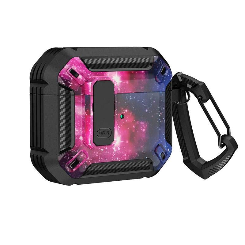 Applicable aux Airpods Pro d'Apple Étui de protection 3ème génération sans fil Bluetooth Camouflage Imprimé Étui de protection pour casque