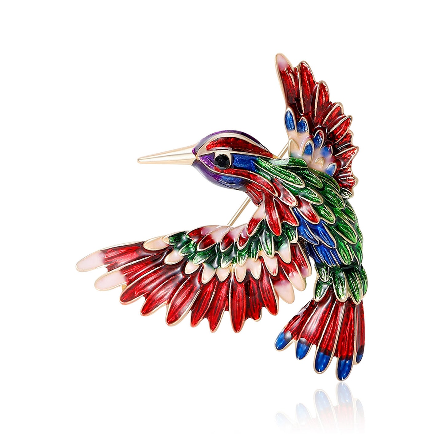 Broche oiseau pour femmes