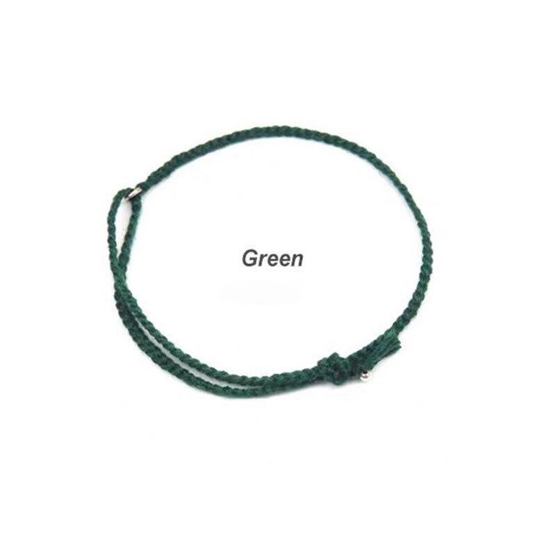 BTS surrounding jintaiheng three color hand rope hand woven lovers Bracelet