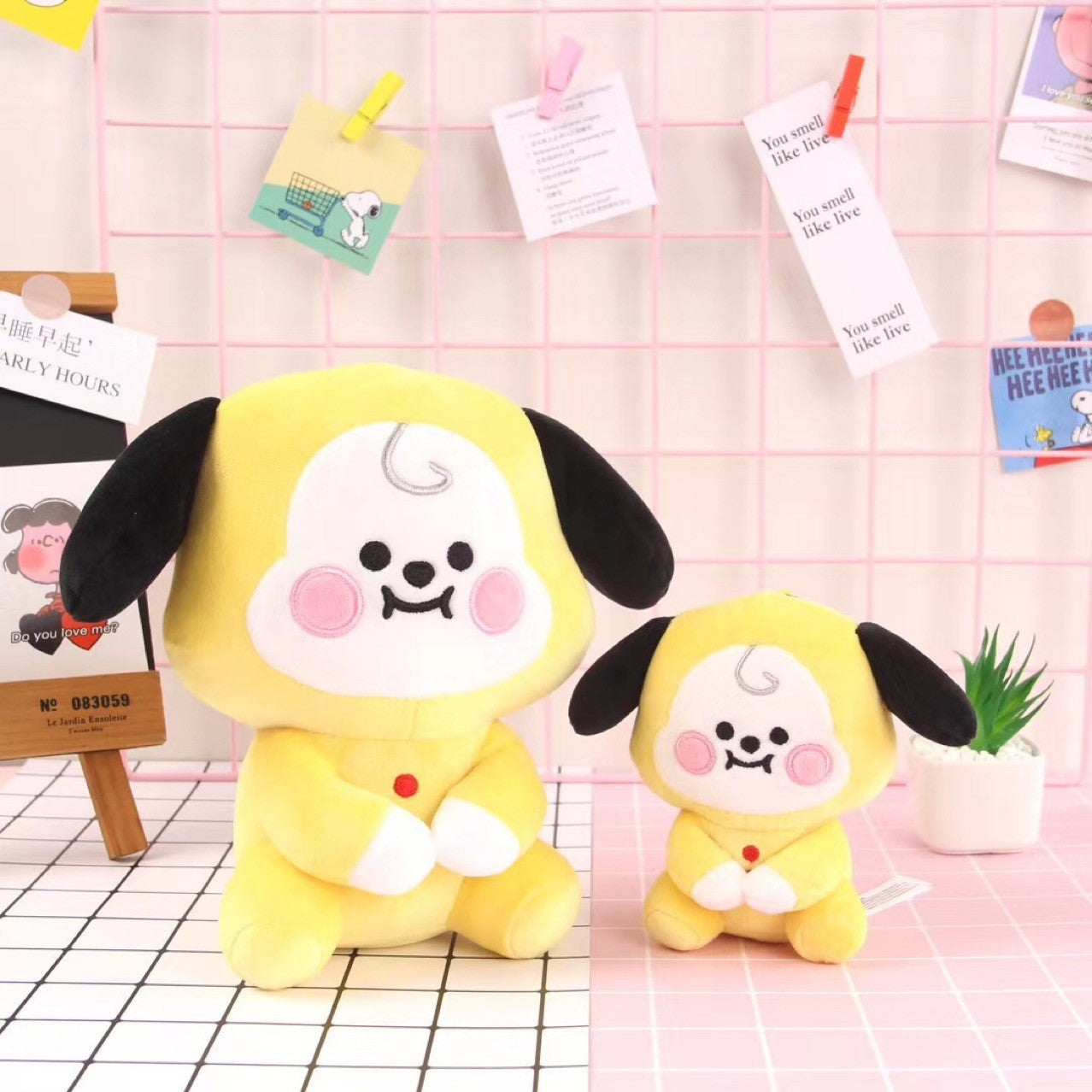 Department of the new bulletproof youth group BT21 Baby plush sitting doll cute BTS animation around dolls