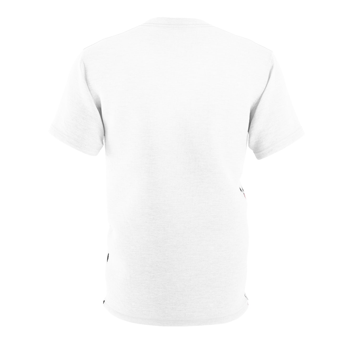 Cute Panda Holding Heart All-Over Print Tee