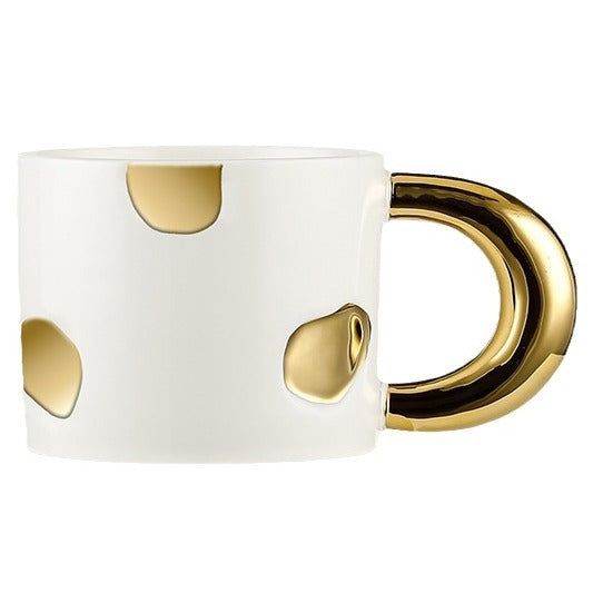 Tasse en céramique électrolytique créative, grande tasse à café de bureau avec anse, tasse de petit-déjeuner pour la maison, tasse à jus, tasses à lait, tasse à eau pour couple
