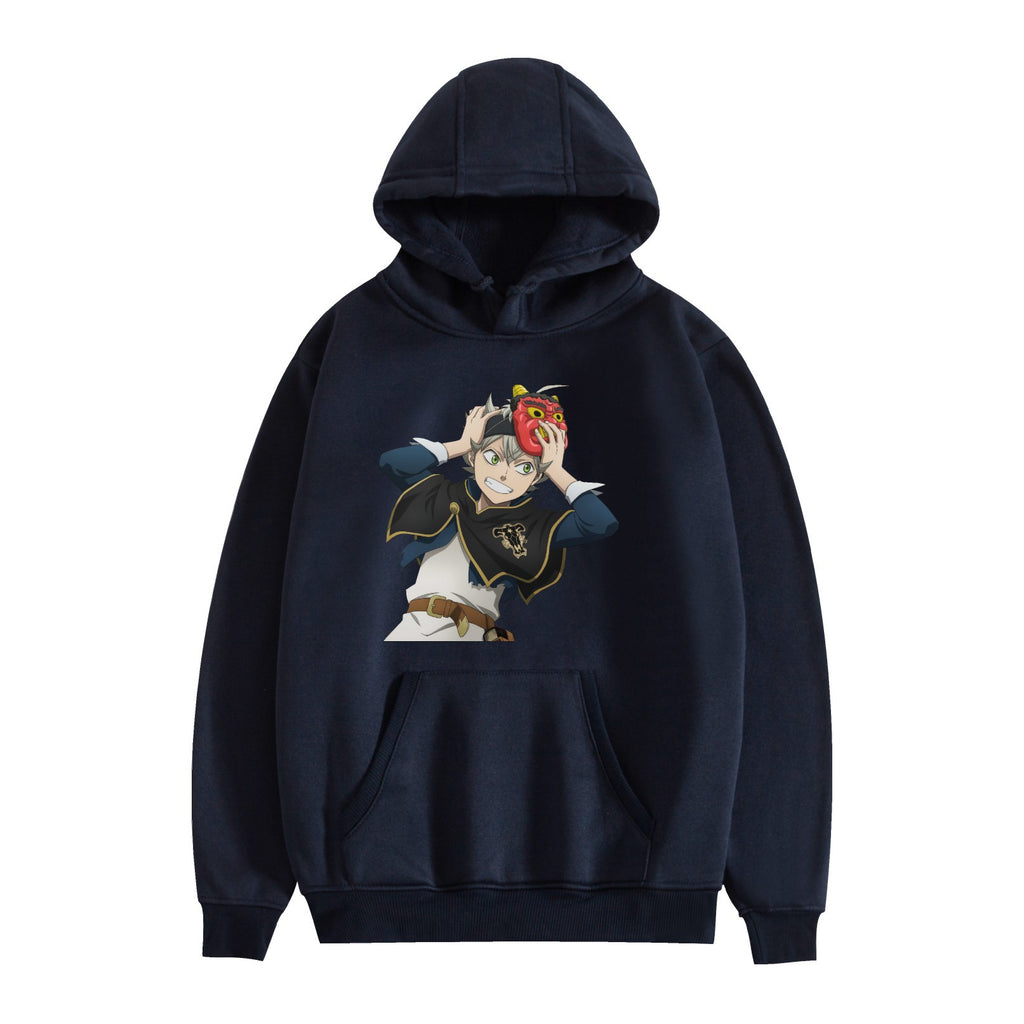 Black Clover Anime Cartoon Hooded Sweatshirt