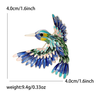 Broche oiseau pour femmes