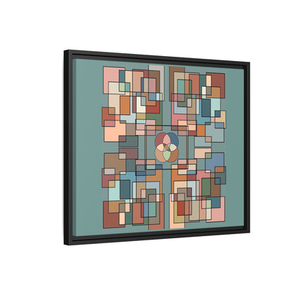 Matte Canvas, Framed (Multi-color)