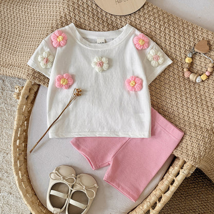 Children's summer clothes cotton summer clothes top