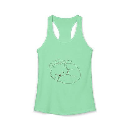 Cute Cat Women's Ideal Racerback Tank