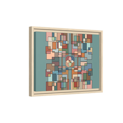 Matte Canvas, Framed (Multi-color)