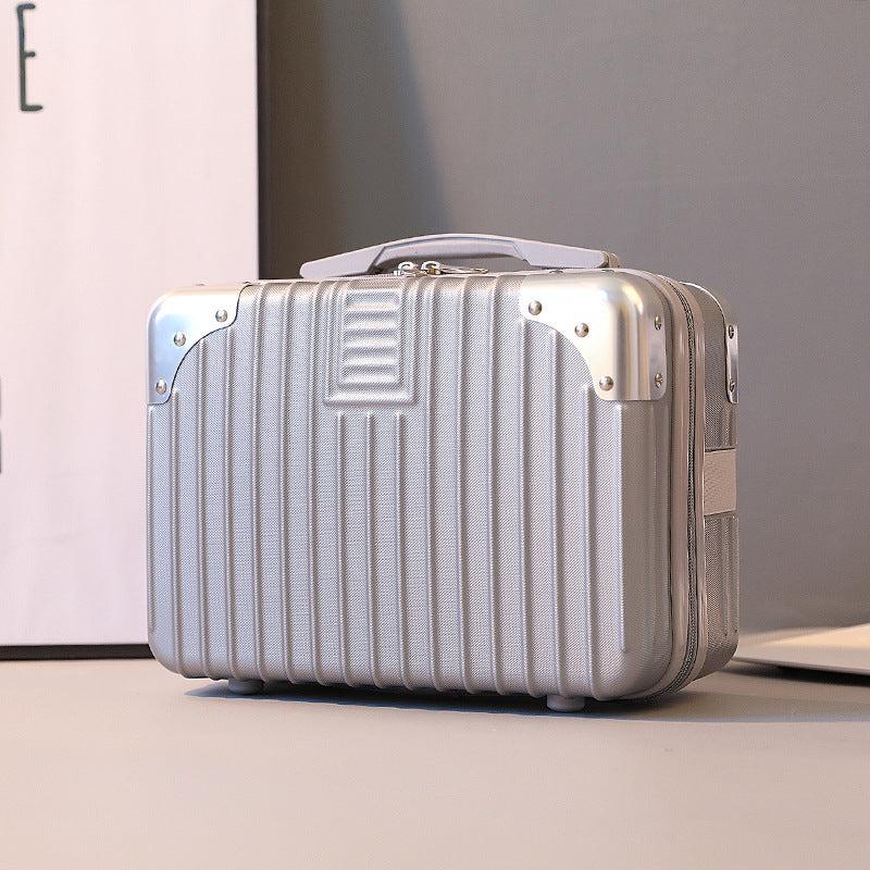 Vintage Luggage Mini Makeup Case 14-inch Small Box Gift Box 16-inch Carry-on Bag Storage