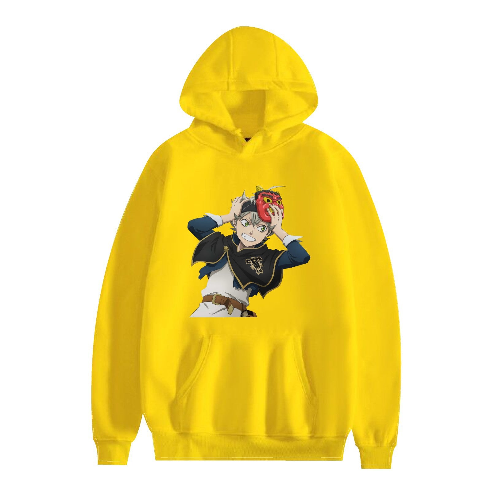 Black Clover Anime Cartoon Hooded Sweatshirt