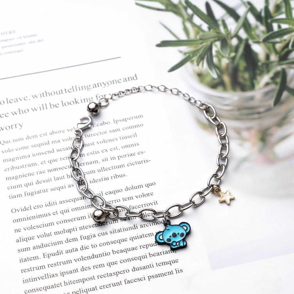 BTS Baby Series Bracelet Cartoon Color Bracelet Student Fan Support Gift