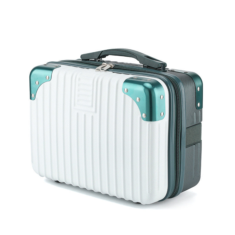 Vintage Luggage Mini Makeup Case 14-inch Small Box Gift Box 16-inch Carry-on Bag Storage