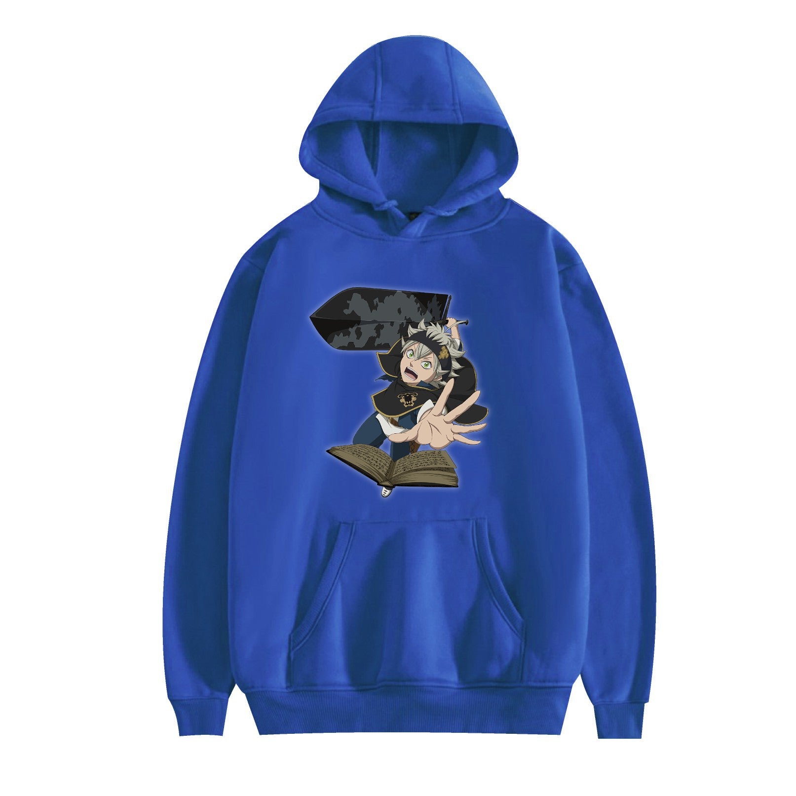 Black Clover Anime Cartoon Hooded Sweatshirt