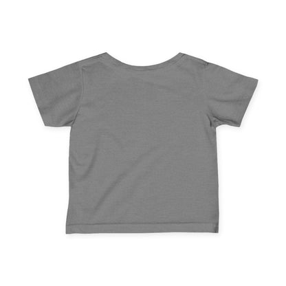 Infant Tee with Minimal Line Art — Baby Animal Graphic Shirt