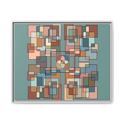 Matte Canvas, Framed (Multi-color)