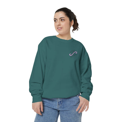 Stay Grounded Cute Cat  Sweatshirt — Women's Casual Crewneck