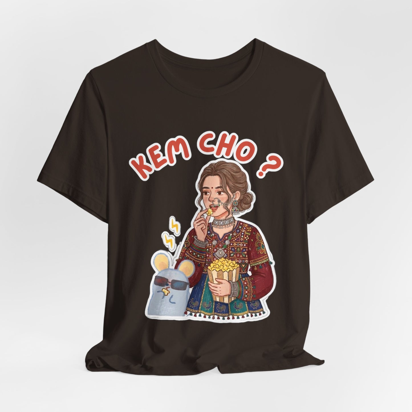 Kem Cho? Bollywood Snack-Lover Tee