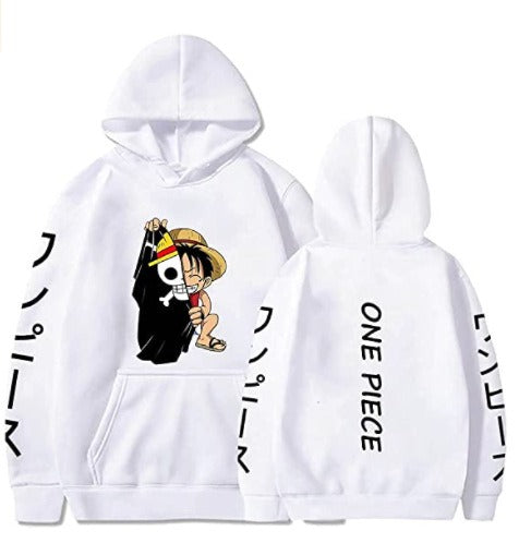 One Piece, Sauron Anime plush loose hoodie, cross-border hoodie, anime hoodie