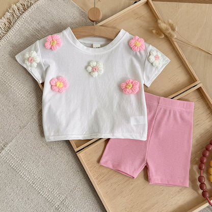 Children's summer clothes cotton summer clothes top
