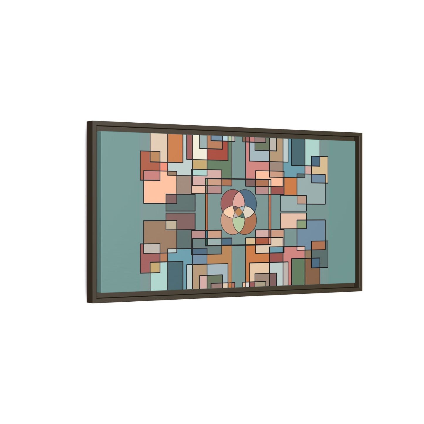 Matte Canvas, Framed (Multi-color)