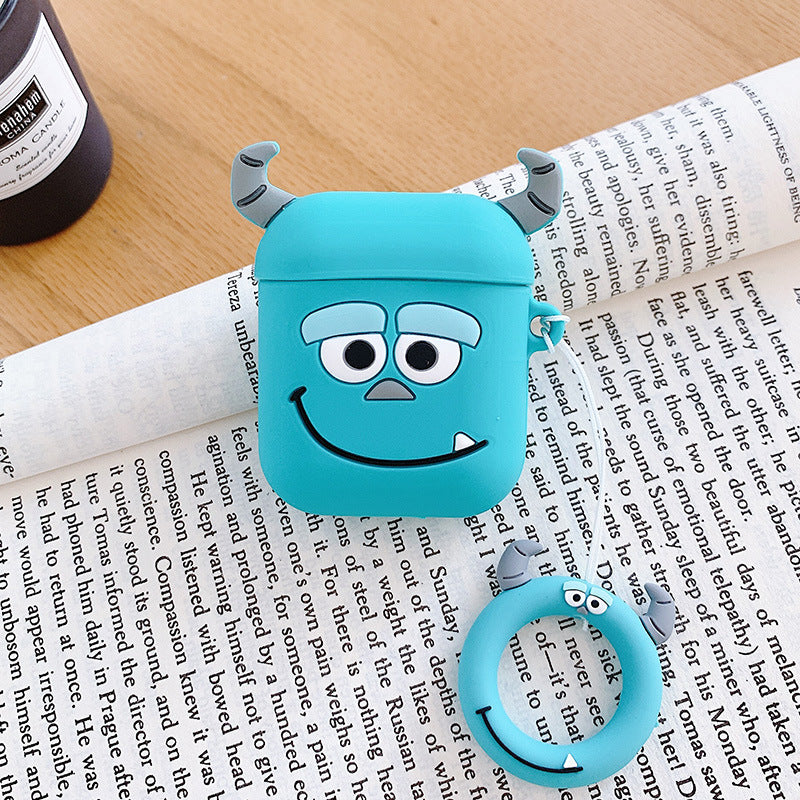 Étui de protection en silicone sans fil Bluetooth pour écouteurs AirPods 5e génération compatible avec la boîte mignonne Apple Pro 2e génération