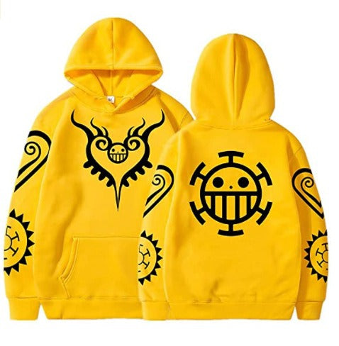 One Piece, Sauron Anime plush loose hoodie, cross-border hoodie, anime hoodie