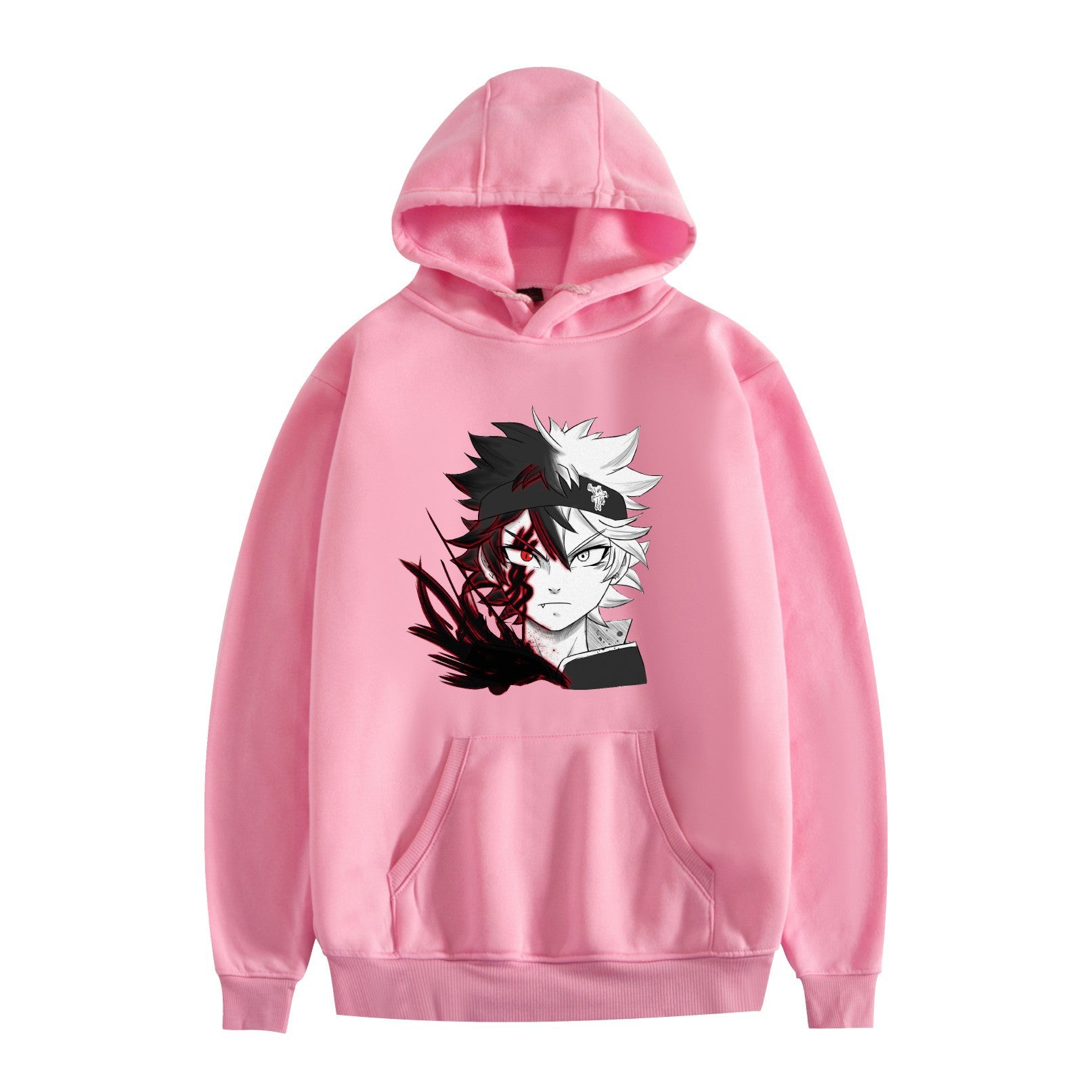 Black Clover Anime Cartoon Hooded Sweatshirt