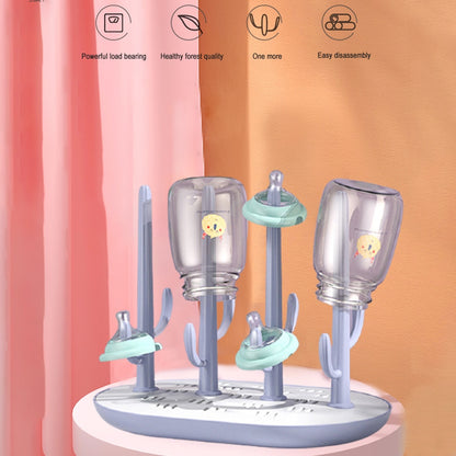 Baby Bottles Dryer Milk Bottle Drain Rack Bottle Rack Drying  Washing Drying Feeding Bottles Dryer for Space Saving