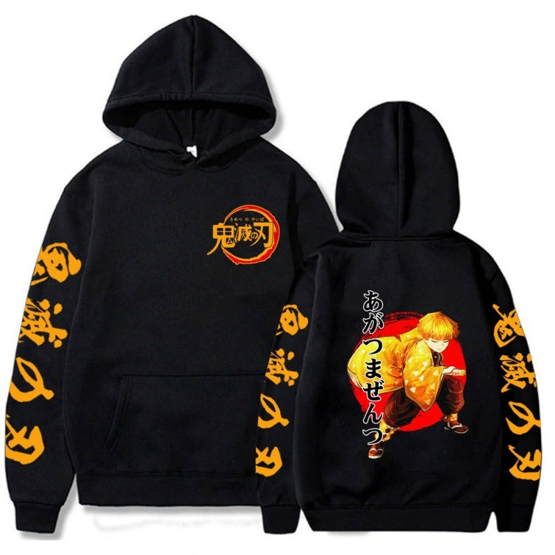 Hoodie from Japanese anime anime: Blade Flame Pillar, new student creative casual hoodie