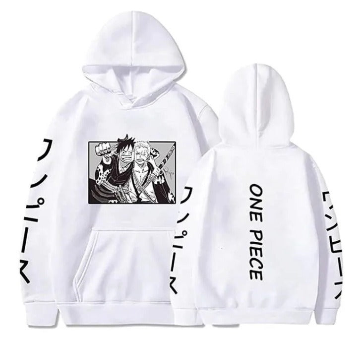 One Piece, Sauron Anime plush loose hoodie, cross-border hoodie, anime hoodie