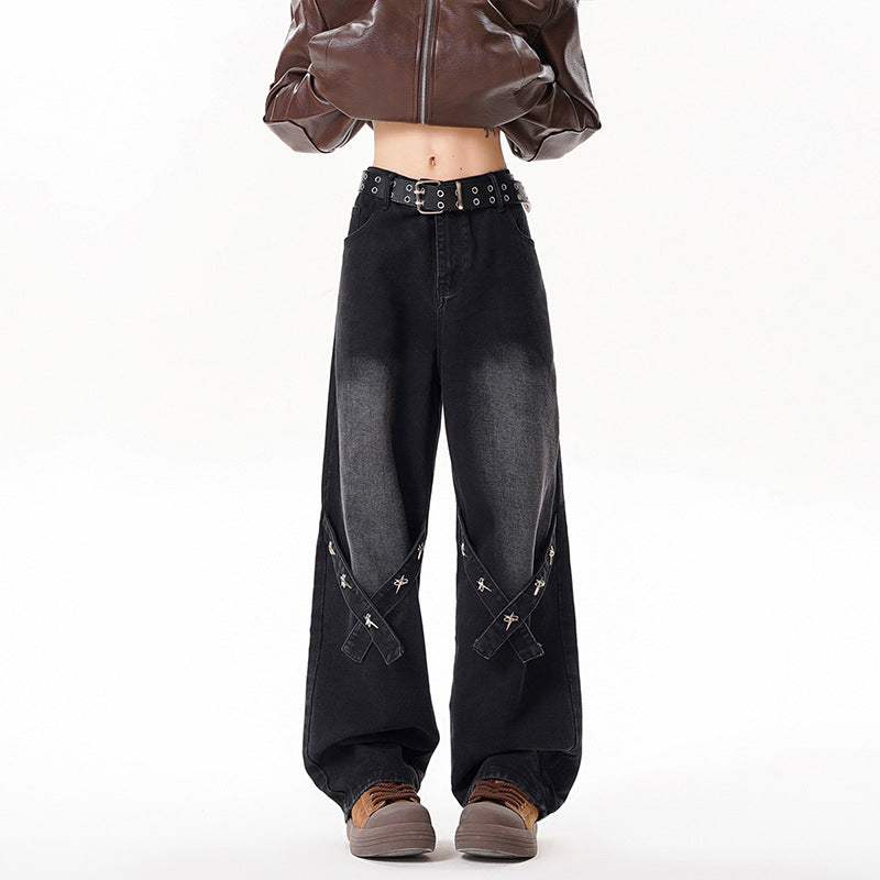 Jeans homme coupe droite décontractée