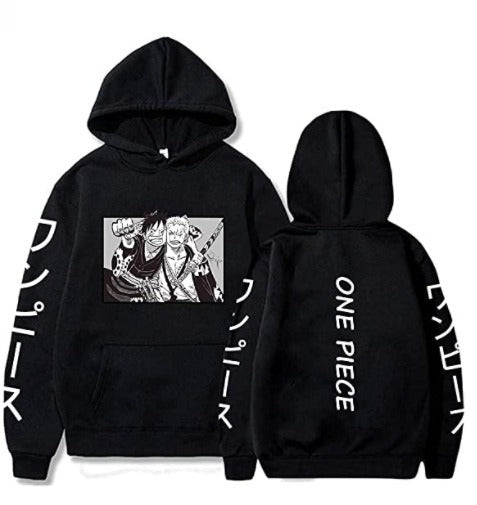 One Piece, Sauron Anime plush loose hoodie, cross-border hoodie, anime hoodie