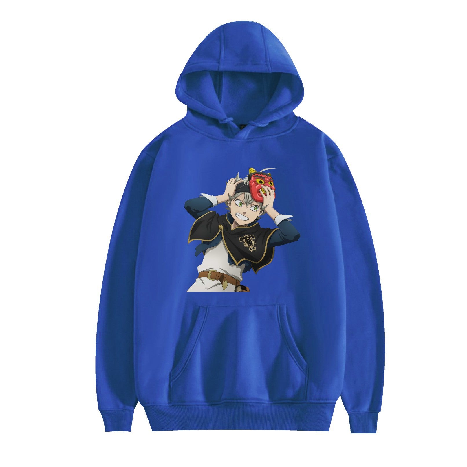 Black Clover Anime Cartoon Hooded Sweatshirt