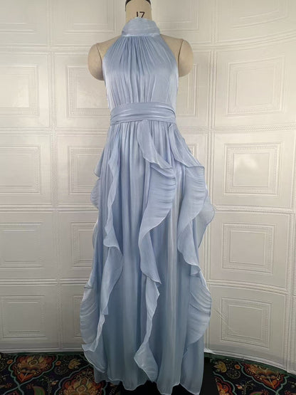 New  Elegant Irregular Layered Cake Dress